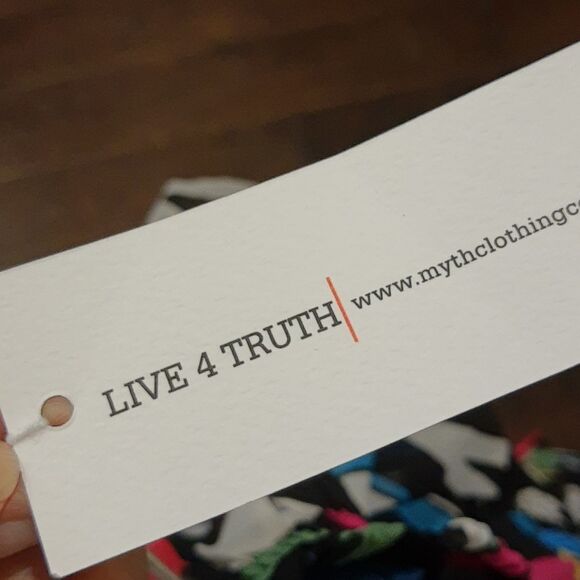 Live 4 Truth Bathing Swimsuit Cover Size 2X Colorful Kaftan - Picture 9 of 11